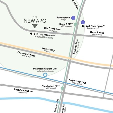 New Apg Apartment Банкок Екстериор снимка